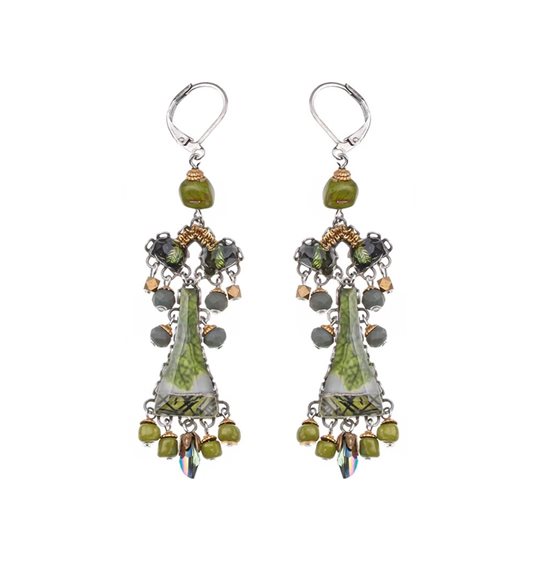 Pendientes Ayala Bar Mujer Forest Reflection in Aleación de Metal Cristallo R2514 - R2514